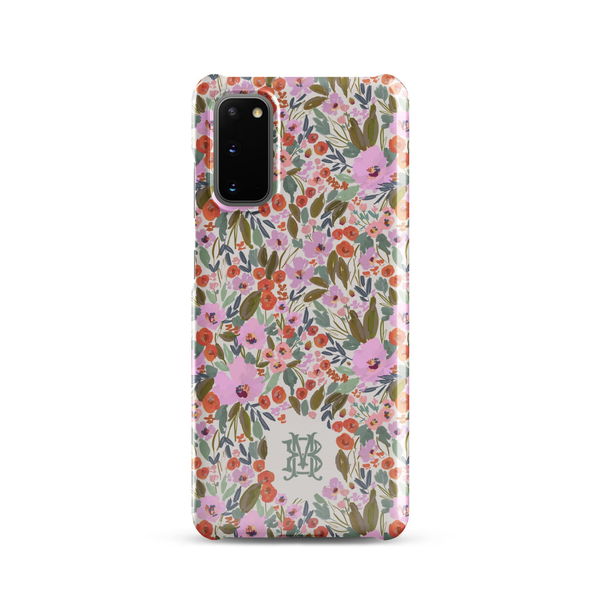 Savannah Monogrammed Snap case for Samsung®-Britt Mills Design