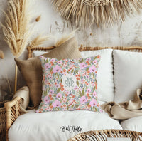 20" Pillow Cases - Savannah Monogrammed Throw Pillowcase 20"x20"