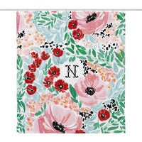 Colette Monogrammed Shower curtain