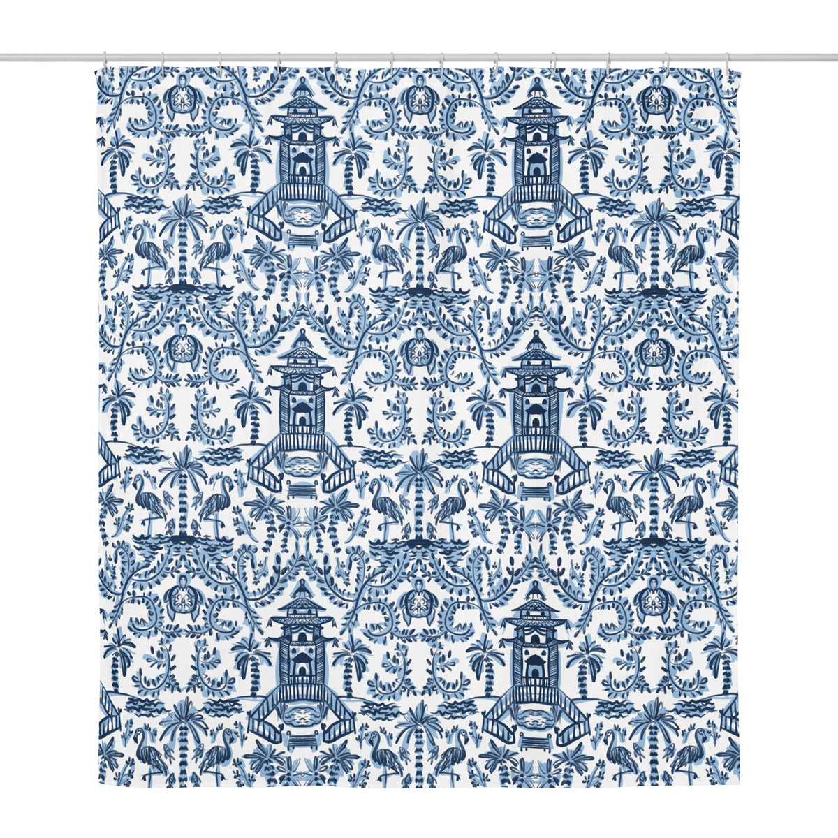 Palm Beach Shower curtain