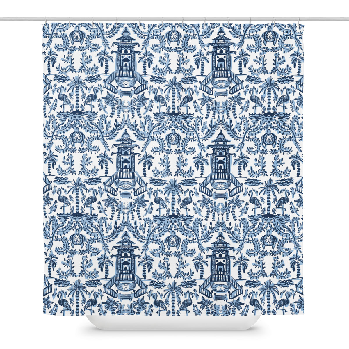 Palm Beach Shower curtain