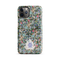 Siesta Key Monogrammed Snap case for iPhone®-Britt Mills Design