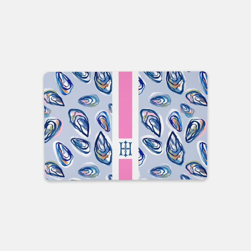 Small Desk MatNantucket Girl Striped Monogrammed Desk Mat – Small (18″ x 12″)Britt Mills Design