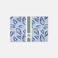 Small Desk MatNantucket Striped Monogrammed Desk Mat – Small (18″ x 12″)Britt Mills Design