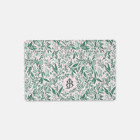 Small Desk Mat - Small Things Monogrammed Desk Mat – Small (18″ X 12″)