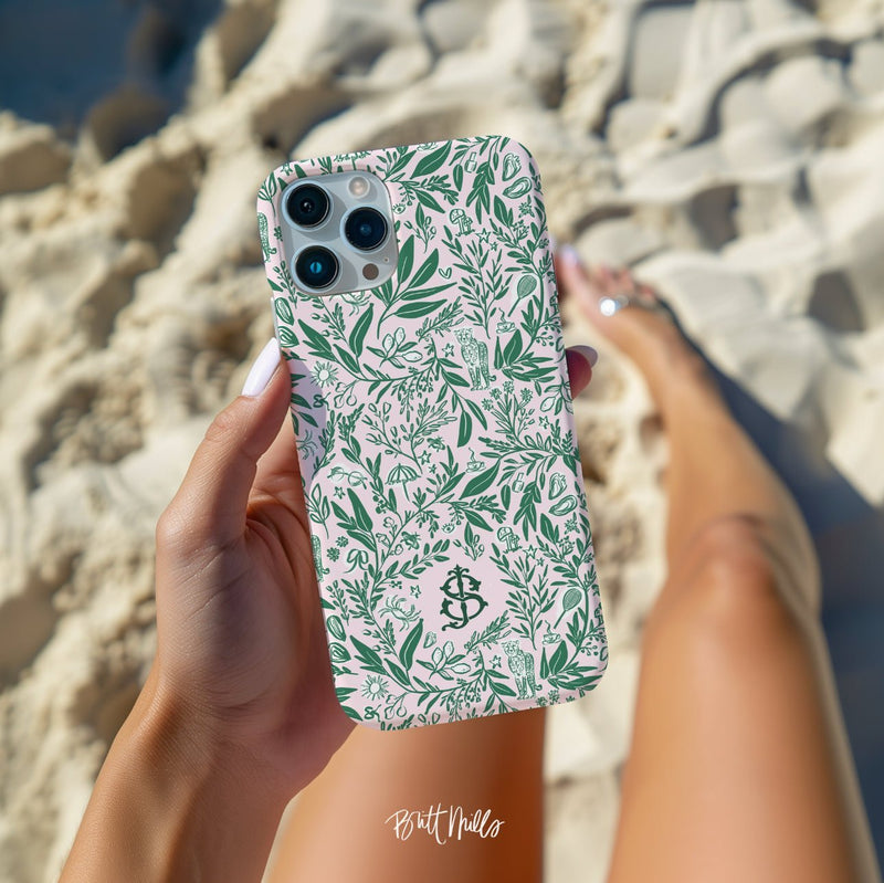 IPhone® Case - Small Things Monogrammed Snap Case For IPhone®