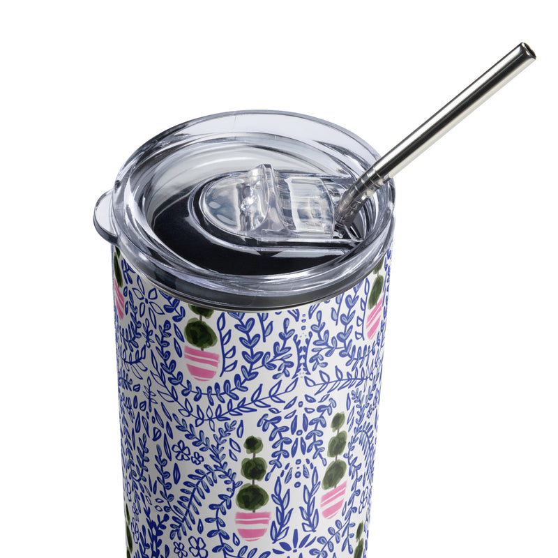 Southern Living Skinny Stainless Steel Tumbler