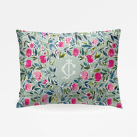 Standard PillowcaseBoca Monogrammed Standard PillowcaseBritt Mills Design