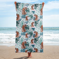 Tiger Jungle Beach Towel