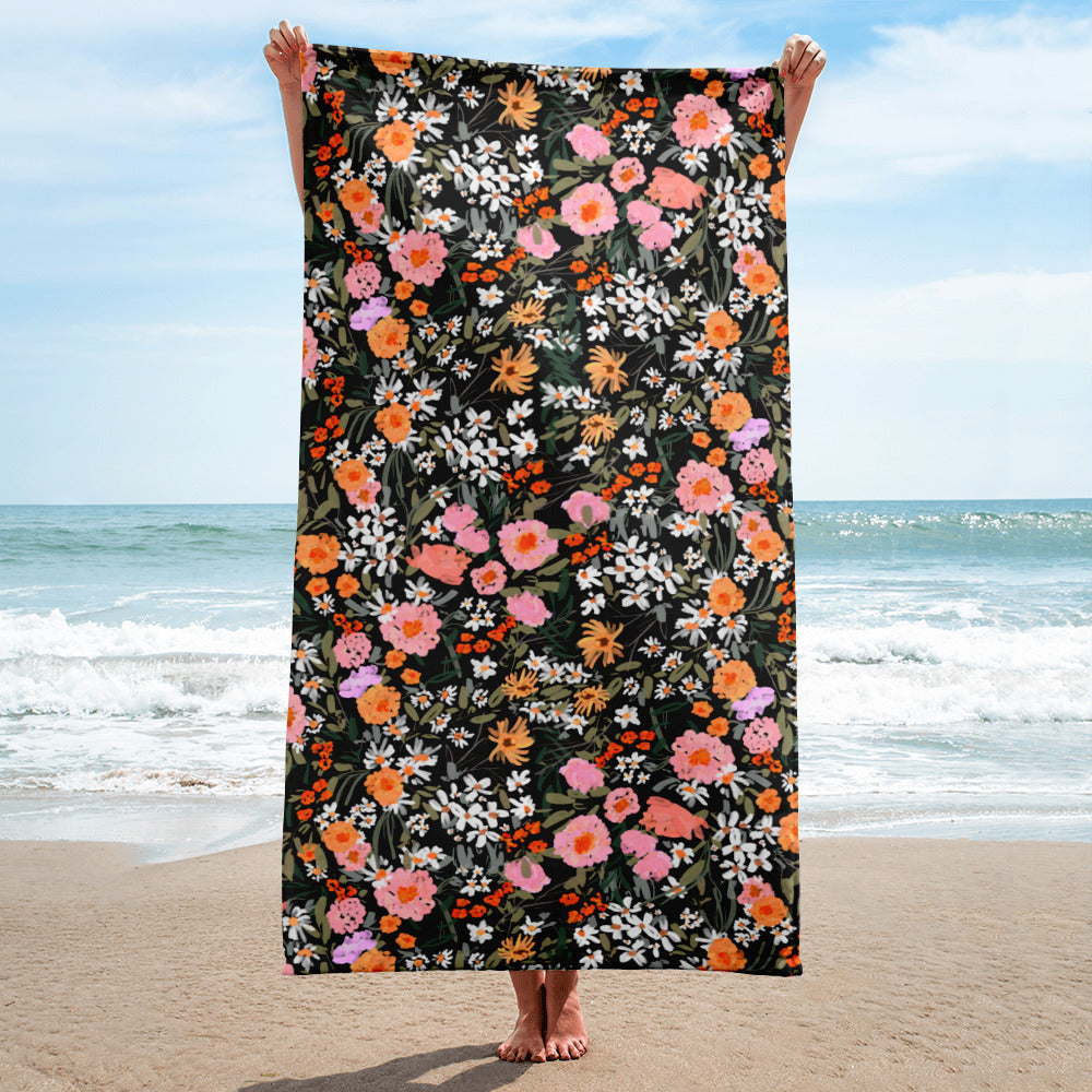 Wildflowers Beach Towel