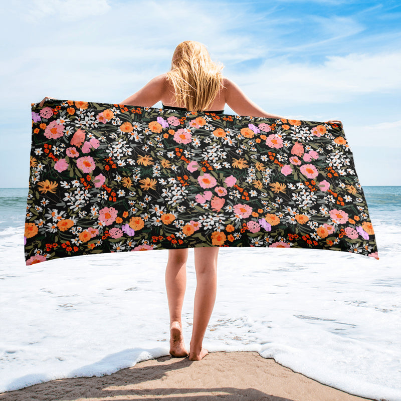 Wildflowers Beach Towel