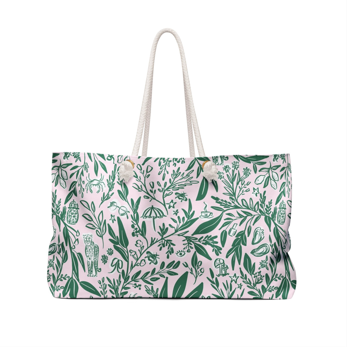 The Small Things Monogrammed Carry-All Tote-Britt Mills Design