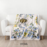 Throw BlanketLazy Lemons Throw BlanketBritt Mills Design