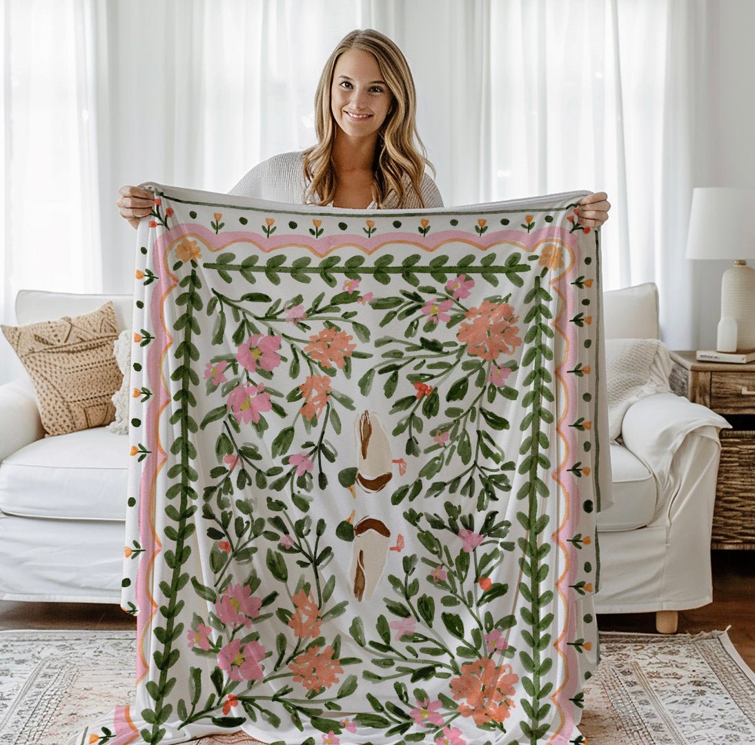 Throw BlanketWalk in the Park Throw BlanketBritt Mills Design